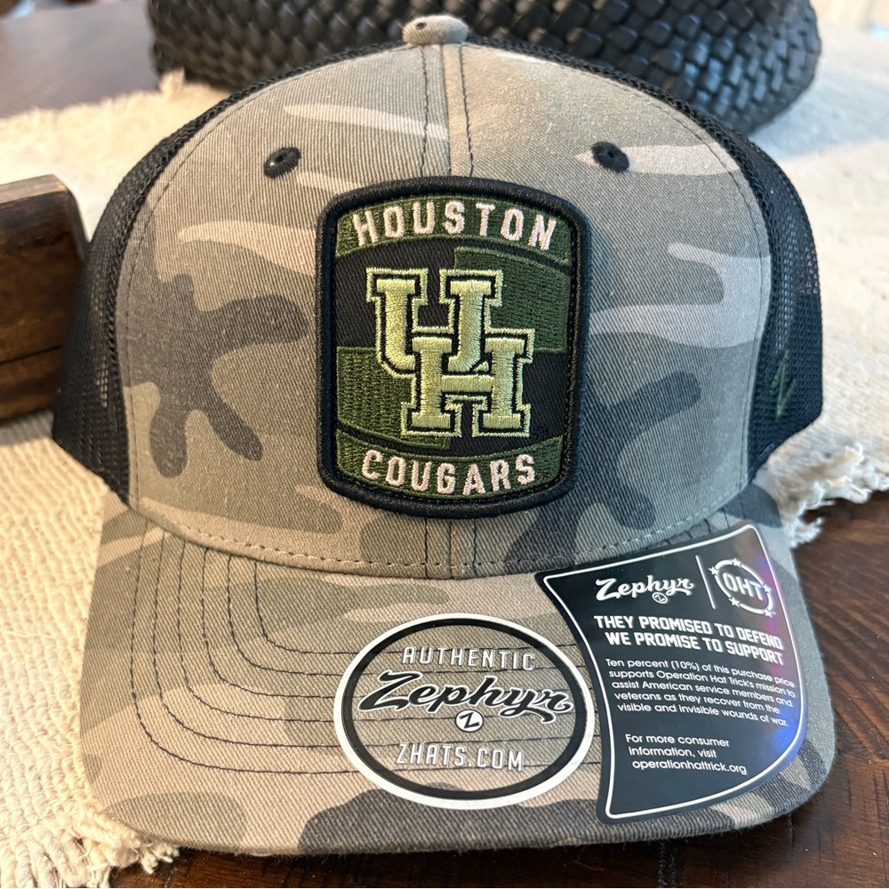 Zephyr Campfire University of Houston SnapBack Hat